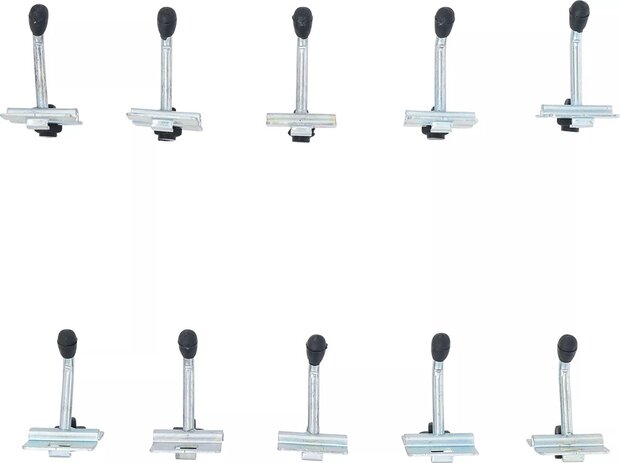 Single Hook Set 40 mm for Storage System Combination 10 pcs