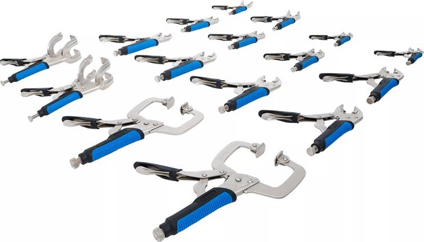 Locking Grip Pliers Set 16 pcs