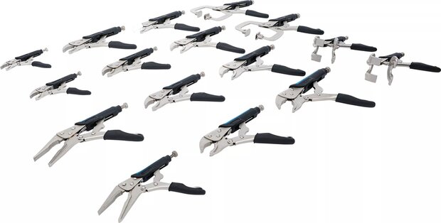 Locking Grip Pliers Set 16 pcs