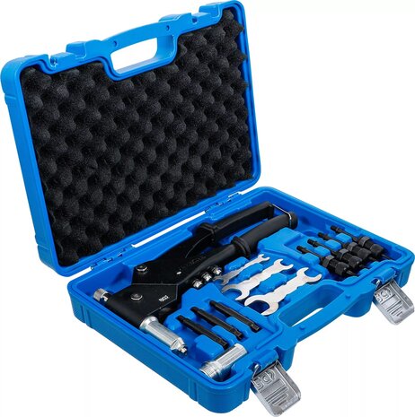 Riveter Set for Standard, Nut and Stud Rivets