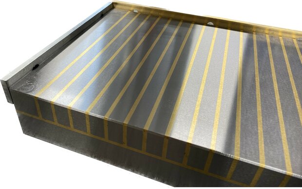 Permanent magnetic milling plate 300x600