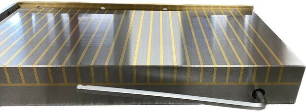 Permanent magnetic milling plate 300x600