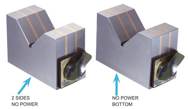 Magnetic V-block 8mm - 34mm