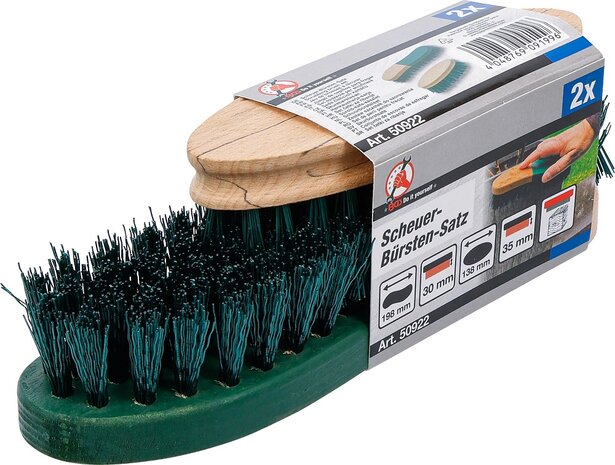 Scrubbing Brush Set 2 pcs