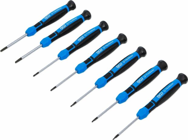 Precision Screwdriver Set T-Star (for Torx) 7 pcs