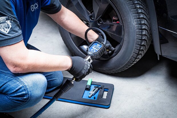 Tyre Air Inflator digital 0 - 16 bar