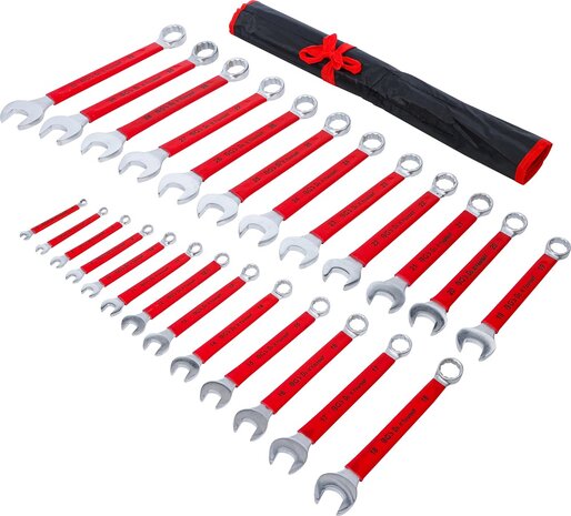 Combination Spanner Set with non-slip handle 6 - 32 mm 25 pcs