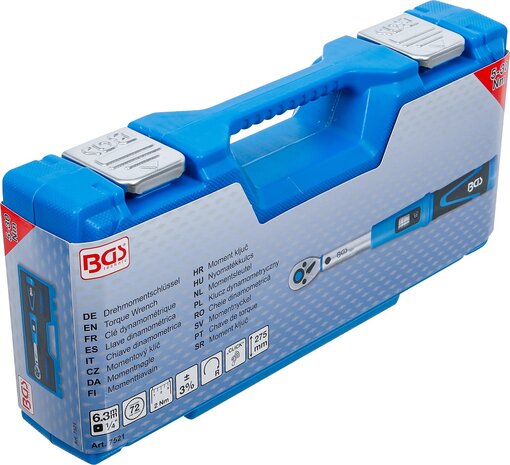 Torque Wrench 6.3 mm (1/4) 1 - 5 Nm