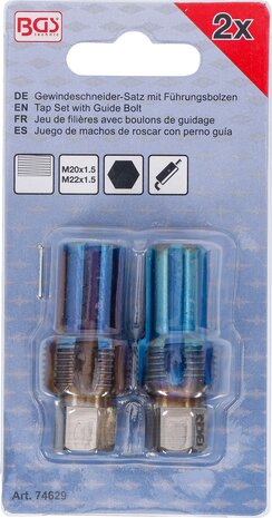Tap Set with Guide Bolt for Sensors 2 pcs