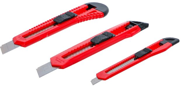 Snap-Off Blade Knife Blade Width 9 / 18 mm 3 pcs