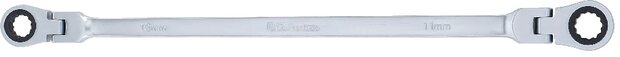 Double Swivel Head Ratchet Wrench 10 x 11 mm