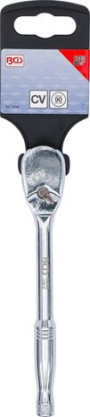 Reversible Ratchet Solid Steel Fine Tooth (1/4)