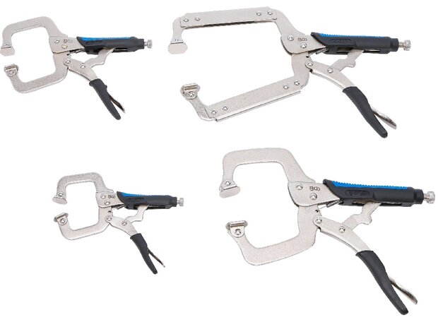 Welding Grip Pliers Set 4 pcs