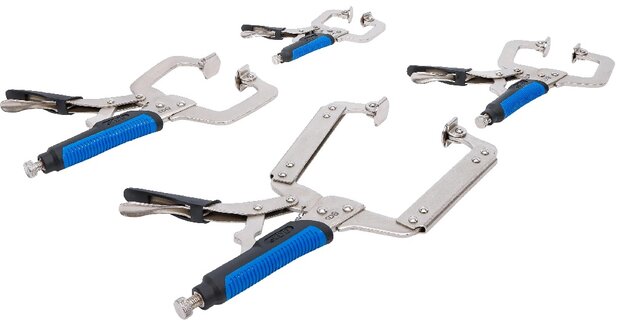 Welding Grip Pliers Set 4 pcs