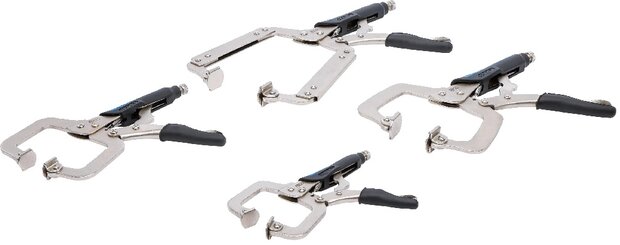 Welding Grip Pliers Set 4 pcs
