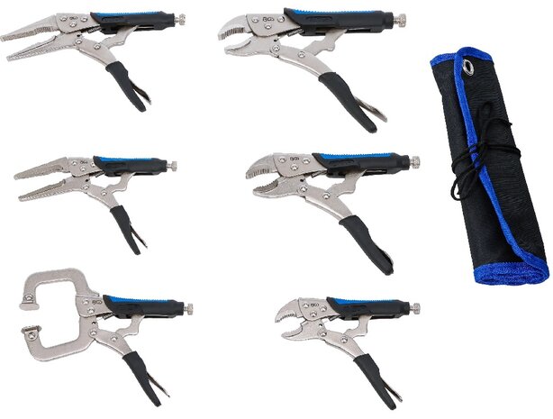 Locking Grip Pliers Set 6 pcs