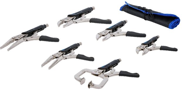 Locking Grip Pliers Set 6 pcs