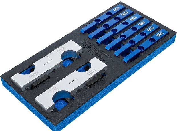 Tool Tray 1/3: Camshaft Alignment Tool Set for Mercedes-Benz M176, M177