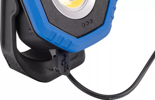Pocket Floodlight wireless charging COB-LED Twin Beam 2-in-1