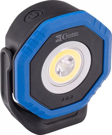 Pocket Floodlight wireless charging COB-LED Twin Beam 2-in-1