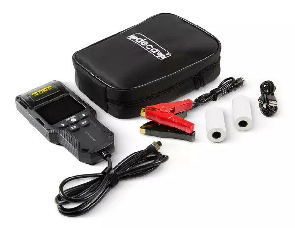 Battery Tester 12/24V with Printer
