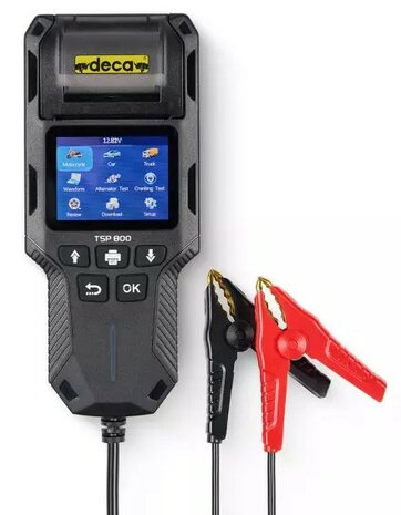 Battery Tester 12/24V with Printer