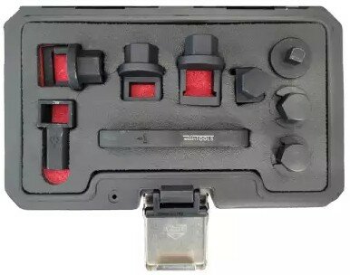 Auxiliary/multi-belt tensioner tool set