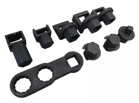 Auxiliary/multi-belt tensioner tool set