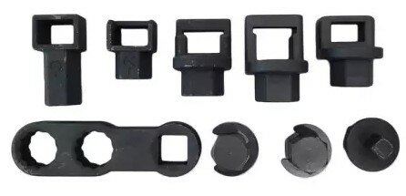 Auxiliary/multi-belt tensioner tool set