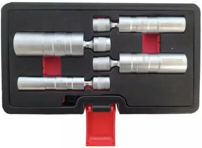 Spark Plug Socket Set 3/8 Magnetic Flexible 4-Piece