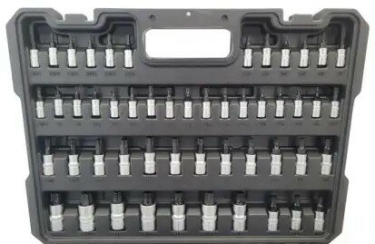 Torx Socket Set 1/4+3/8+1/2 101-piece