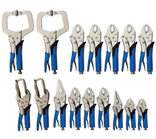 Locking Grip Pliers Set 16 pcs