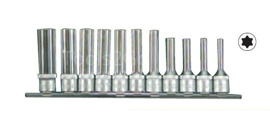 3/8 Star deep socket set 11pc