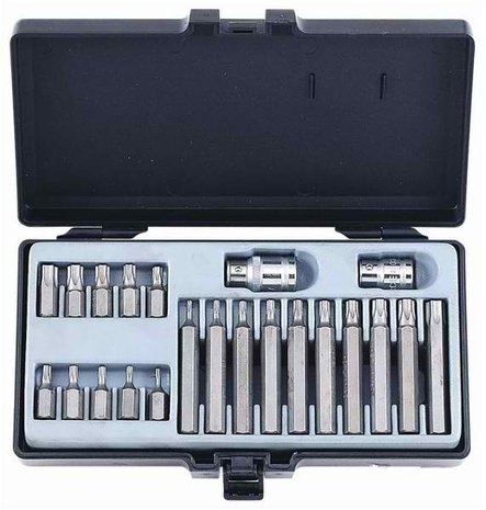 Star tamperproof bit set 22pc