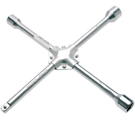Wheel Wrench for Cars Square 17 x 19 x 21 x 12.5 mm (1/2)