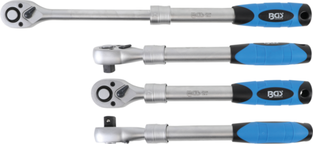 Reversible Ratchet, extendable 12.5 mm (1/2) 305 - 445 Nm