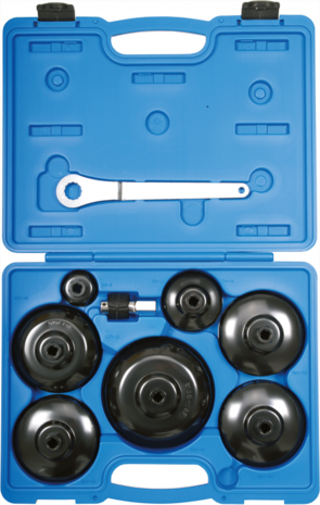 Oil Filter Wrench Set for utility vehicles 9 pcs.