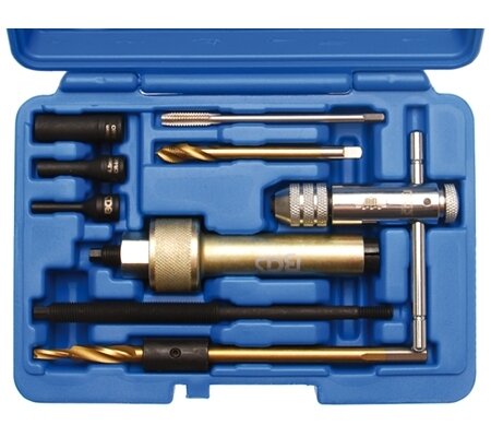 Glow Plug Removal Tool Kit M9 9 pcs