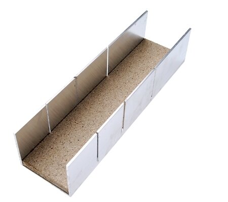 Aluminium Miter Box 245 x 65 x 55 mm