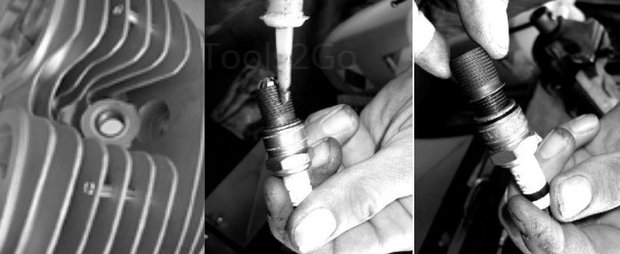Repair Kit for Spark Plug Thread M14 x 1.25 mm 5 pcs