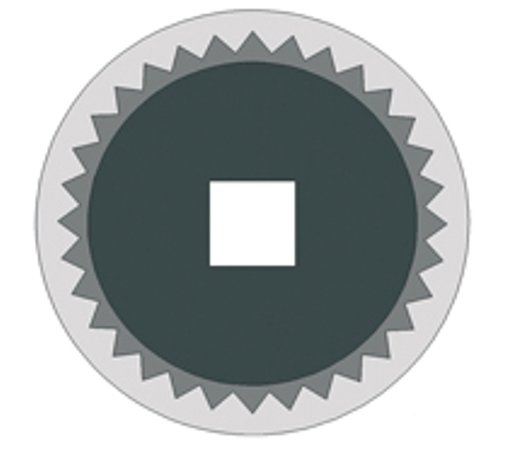 Multi-Point Socket for Mercedes Injection Pumps, 33 teeth