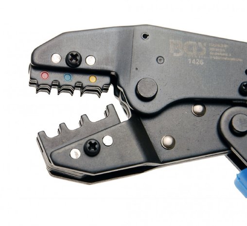 Ratchet Crimping Tool for insulated cable ties 0.5 - 6 mm²