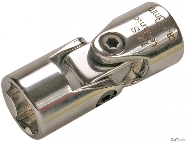 Universal Joint Socket, Hexagon 10 mm (3/8) Drive 13 mm