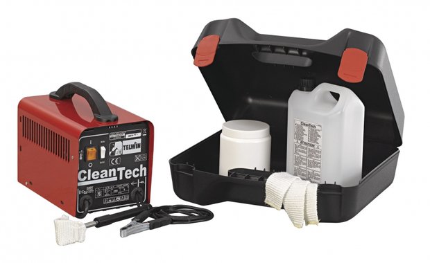 Cleaning kit for welding needles