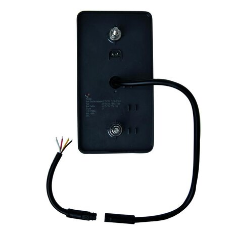 Rear light 12/24V 4 functions 80x150mm LED