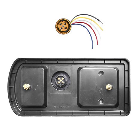 Rear light 5 functions 225x105mm 43LED left