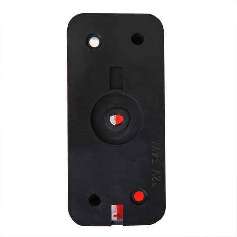 Red/white width light 92x42mm