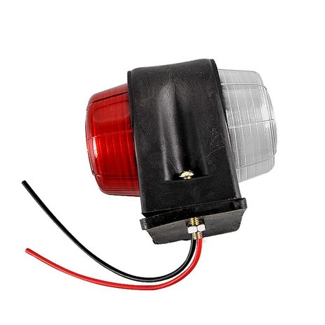Width light red/white 67x78mm flat