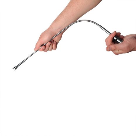 Flexible magnetic pick up claw with 1LED
