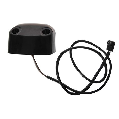 License plate light 12/24V 70x42mm LED 2P. for 343871/72
